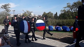 В г. Севастополе перезахоронили останки французских солдат, погибших во время Крымской войны 